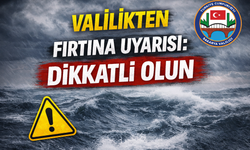 Valilikten Uyarı: Kuvvetli Fırtına Bekleniyor