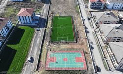Futbol, Basketbol, Voleybol Sahası Çocukların Göz Bebeği Oldu