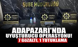 Adapazarı'nda Uyuşturucu Operasyonu!