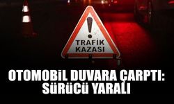 Erenler’de Kaza: Araç Duvara Çarptı