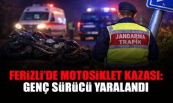 Ferizli’de Kaza: Genç Sürücü Yaralandı