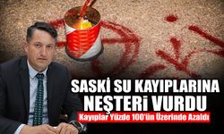 SASKİ Su Kayıplarına Neşteri Vurdu