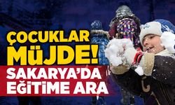 Valilik Açıkladı: Sakarya'da Eğitime Kar Engeli!
