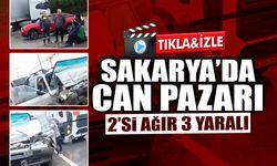 Sakarya'da Can Pazarı: Tıra Arkadan Çarptı!