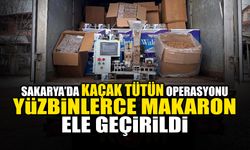 Sakarya'da Kaçak Tütün Operasyonu!