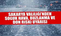 Valilikten Soğuk Hava, Buzlanma ve Don Uyarısı!