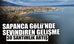 Sapanca Gölü’nde Sevindiren Gelişme
