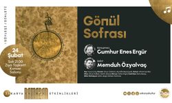 ‘Gönül Sofrası’ Dinleti ve Söyleşisi Ziya Taşkent’te