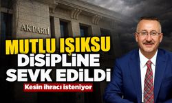 Başkan Mutlu Işıksu Disipline Sevk Edildi!