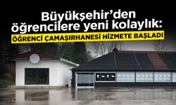 Öğrenci Çamaşırhanesi Hizmete Başladı