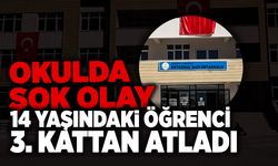 Okulda Şok Olay: Öğrenci 3. Kattan Atladı!