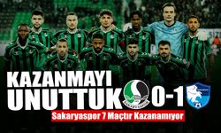 Sakaryaspor Evinde Yıkıldı: Galibiyet Hasreti 7 Maça Çıktı