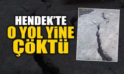 Hendek’te Bakacak Yolu Yine Çöktü! Vatandaş İsyan Ediyor