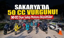 Sakarya'da 50 CC Vurgunu!