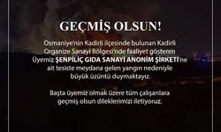 STB’den Şenpiliç Tesisindeki Yangın İçin Geçmiş Olsun Mesajı