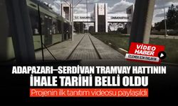 Adapazarı–Serdivan Tramvayı İçin Geri Sayım Başladı