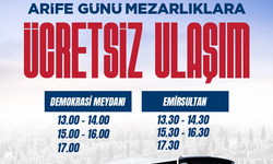 Büyükşehir’den Arefe Günü Mezarlık Ziyaretlerine Ücretsiz Ulaşım