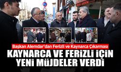 Başkan Alemdar; Kaynarca ve Ferizli İçin Yeni Müjdeler Verdi