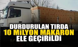 TEM Otoyolu’nda Kaçak Makaron Operasyonu