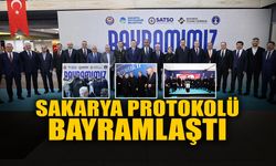 Sakarya Protokolü Bayramlaştı.!