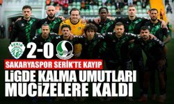 Sakaryaspor Kayıp: Ligde Kalma Umutları Mucizelere Kaldı!