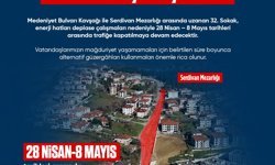 Büyükşehir Sürücüleri Uyardı: O Yol Trafiğe Kapalı Olacak