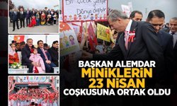 Alemdar Miniklerin 23 Nisan Coşkusuna Ortak Oldu