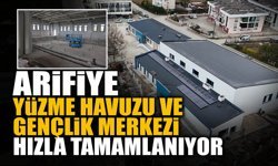 Arifiye Yüzme Havuzu ve Gençlik Merkezi Hızla Tamamlanıyor