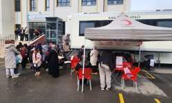 Çökekler Mahallesi’nde Kan Bağışı Seferberliğine Yoğun İlgi