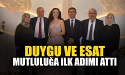 Duygu ve Esat Mutluluğa İlk Adımı Attı
