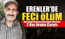 Karşıdan Karşıya Geçmek İsterken 2 Kez Araba Çarptı!