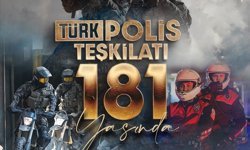Türk Polis Teşkilatı 181. Yılını Kutluyor
