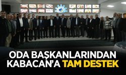 SESOB Adayı Kabacan’a Oda Başkanlarından Destek