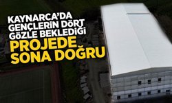 Kaynarca'da Gençlerin Merak Beklediği Projede Sona Doğru