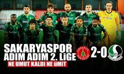 Sakaryaspor Adım Adım 2. Lige Doğru!
