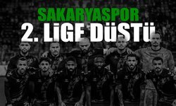 Sakaryaspor 2. Lige Düştü!