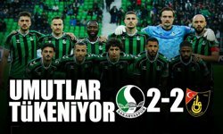 Sakaryaspor'da Umutlar Tükeniyor.!