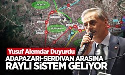 Adapazarı-Serdivan Arasına Raylı Sistem Geliyor