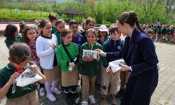 Hendek’te Okul Bahçesi Su Müfettişlerinin Eğitim Alanına Dönüştü