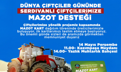 Serdivan'da Çiftçiye Dev Destek