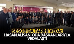 SESOB’da Tarihi Veda: Hasan Alişan Oda Başkanlarıyla Vedalaştı