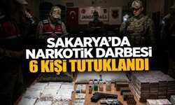 Sakarya’da Narkotik Darbesi: 6 Kişi Tutuklandı