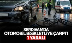 Serdivan’da Otomobil Bisikletliye Çarptı: 1 Yaralı