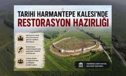 Tarihi Harmantepe Kalesi’nde Restorasyon Hazırlığı