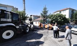 İstiklal Mahallesi Özgür Sokak’ta Asfalt Çalışmaları Sürüyor