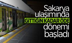 Sakarya'da ‘Gittiğin Kadar Öde’ Dönemi Başladı
