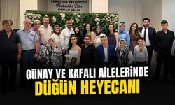 Günay ve Kafalı Ailelerinde Düğün Heyecanı