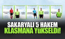 Sakaryalı 5 Hakem Klasmana Yükseldi!