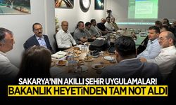 Sakarya’nın Akıllı Şehir Uygulamalarına Bakanlık Heyetinden Tam Not