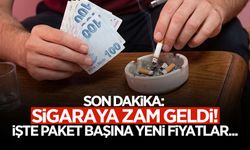 Sigaraya Zam Geldi! İşte Paket Başına Yeni Fiyatlar...